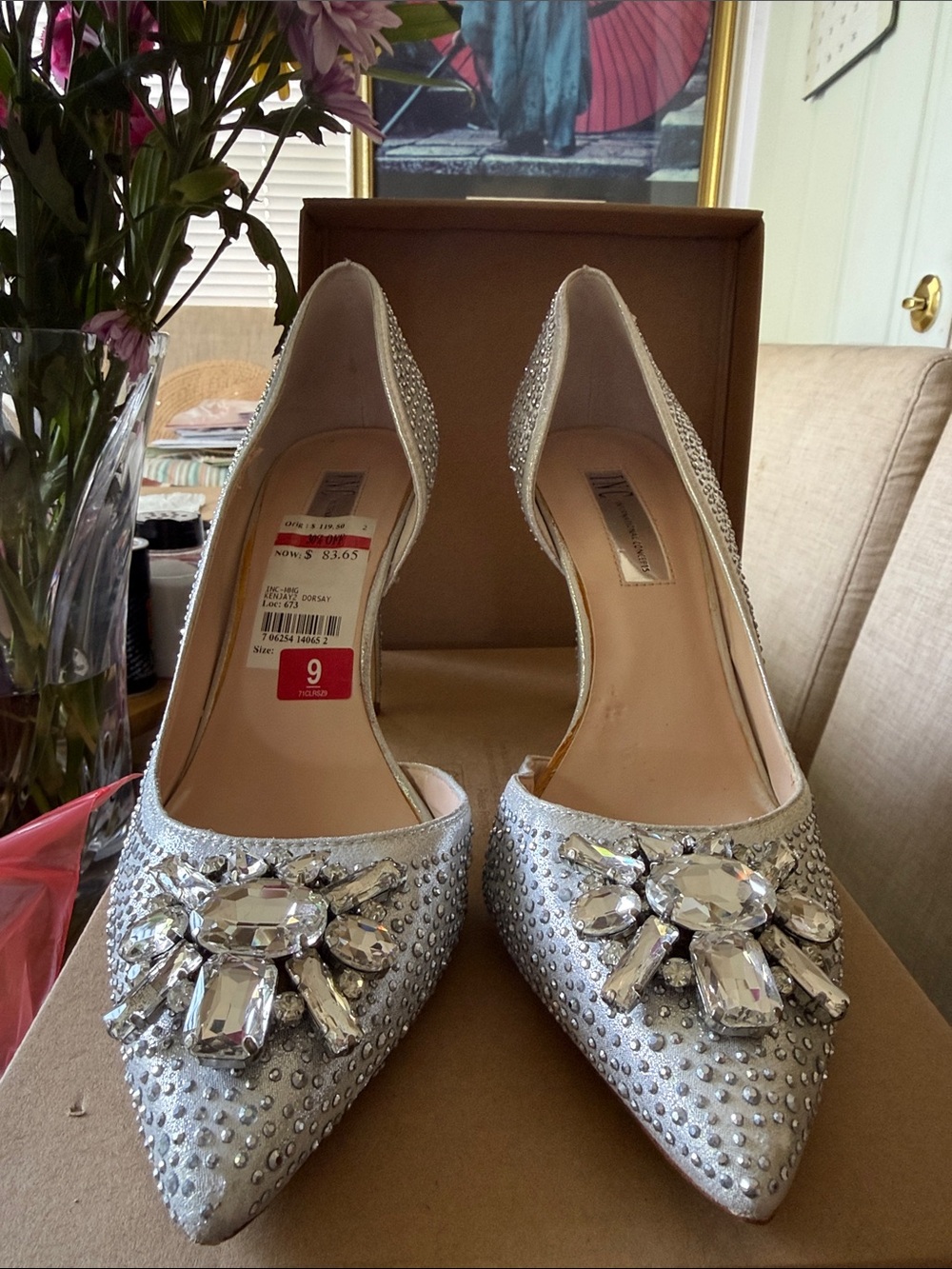 Gorgeous Rhinestone Pumps